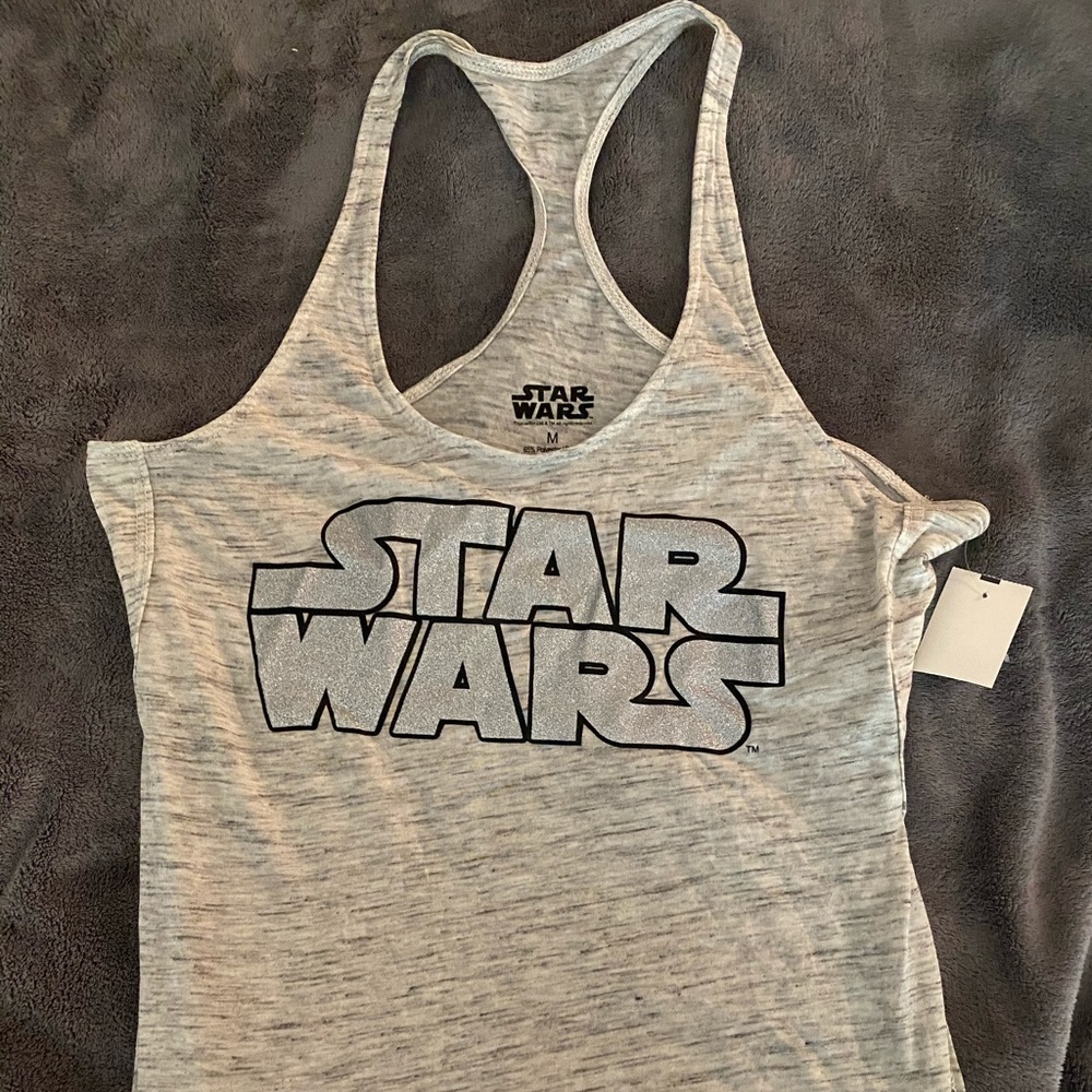 Star Wars women’s tank -white/grey